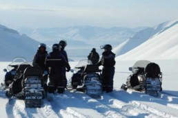 Safari in motoslitta alle Isole Svalbard